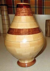 Chris Withall's winning vase
